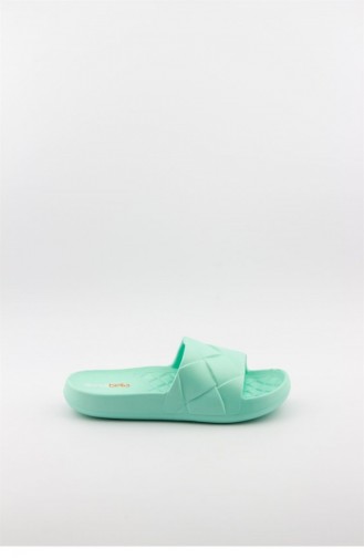 Mint green Summer slippers 3674.MM MINT
