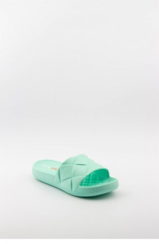 Mint green Summer slippers 3674.MM MINT