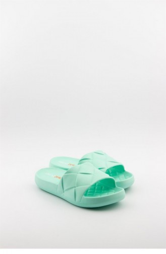 Mint green Summer slippers 3674.MM MINT