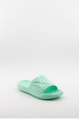 Mint Green Summer Slippers 3694.MM MINT