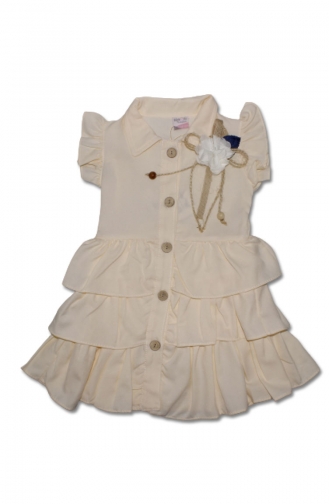 Robe Enfant Crème 5045-03