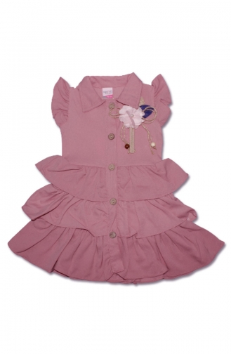 Pink Children`s Dress 5045-06