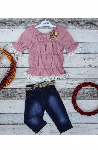 Ensembles Bébé et Enfant Rose 5059-02