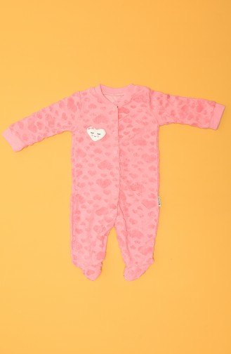 Combinaison Bébé Rose 81044-01