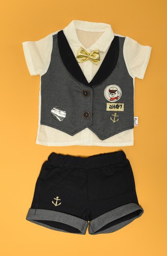 Navy Blue Baby & Kid Suit 75834-01