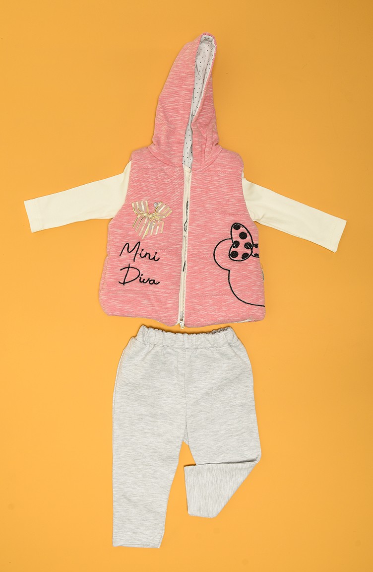 Ensembles Bebe Et Enfant Rose 03 Sefamerve