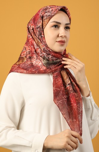 Brick Red Scarf 1008-11