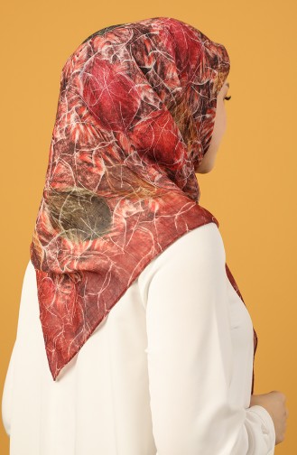 Brick Red Scarf 1008-11