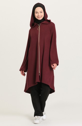 Claret Red Cape 1609-01