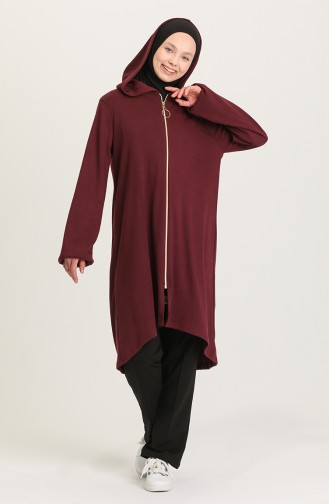 Claret Red Cape 1609-01