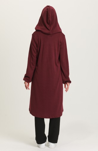 Claret Red Cape 1609-01