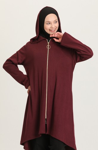 Claret Red Cape 1609-01