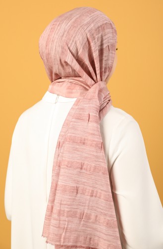 Light Dusty Rose Shawl 1004-08