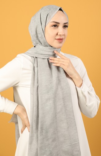 Light Gray Shawl 1004-16