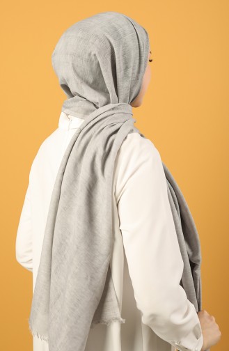 Light Gray Shawl 1004-16