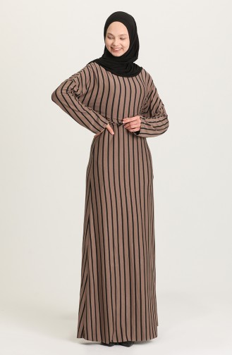 Nerz Hijab Kleider 8062-01