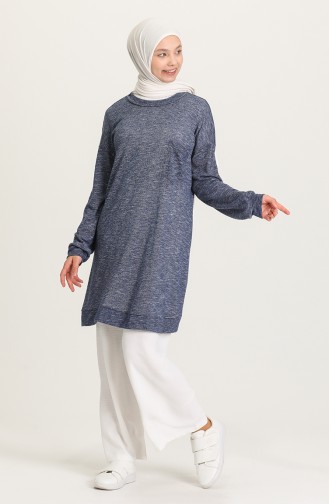 Navy Blue Tuniek 1615-03