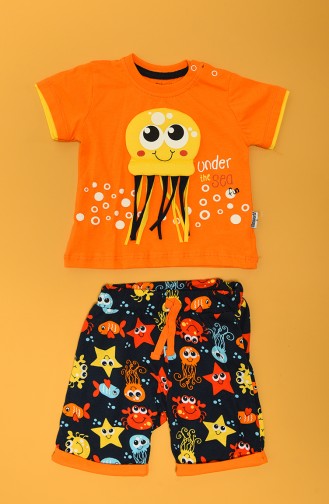 Orange Baby & Kid Suit 80660-02