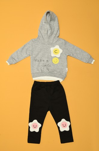 Gray Baby & Kid Suit 80954-01