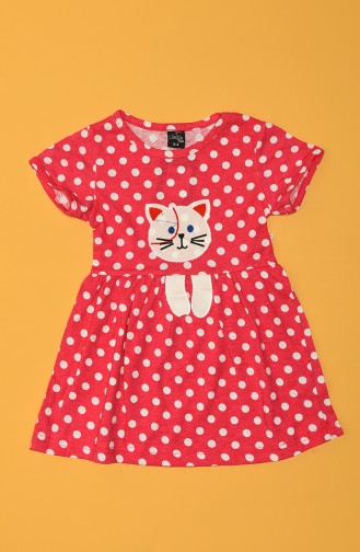 Fuchsia Children`s Dress 75862-01