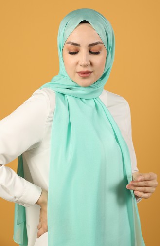 Dark Mint Green Sjaal 13176-37