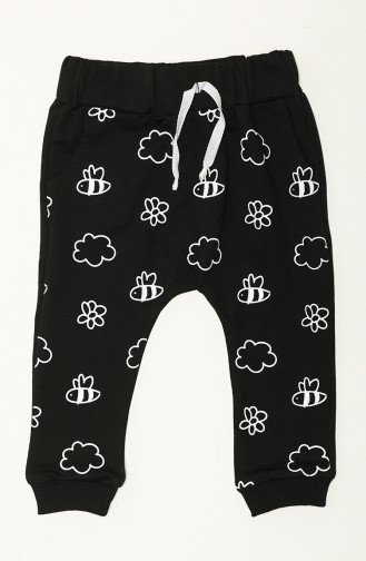 Pantalon Enfant et Bébé Noir 80893B-01