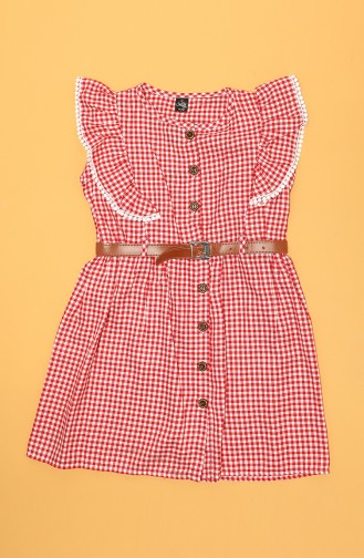 Red Children`s Dress 75685-04