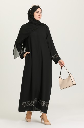 Black Abaya 9001-05
