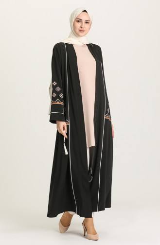 Schwarz Abayas 0167-03