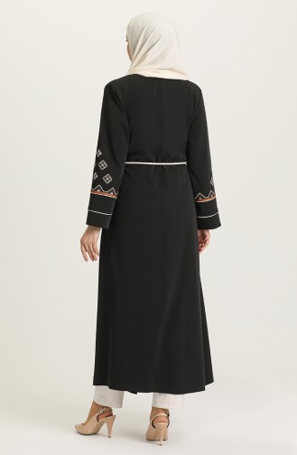 Black Abaya 0167-03