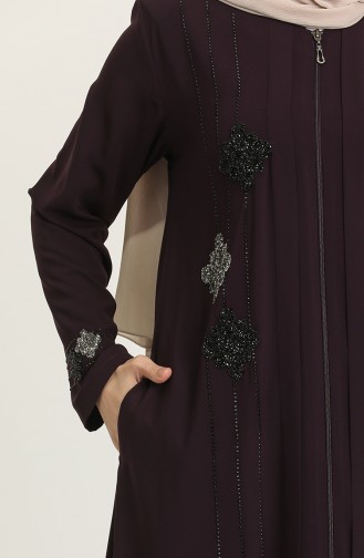 Purple Abaya 0168-03