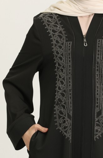 Abayas Noir 1588A-02