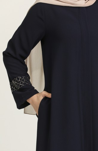 Abayas Bleu Marine 4311-03