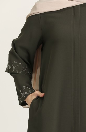 Khaki Abayas 4312-04