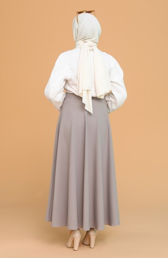 Gray Skirt 1020214ETK-07