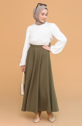 Khaki Skirt 1020214ETK-04