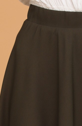 Dark Khaki Skirt 1020214ETK-08
