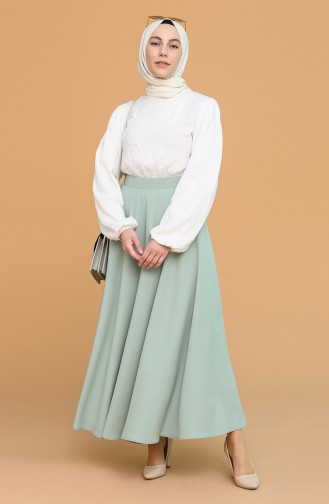 Mint Green Skirt 1020214ETK-05