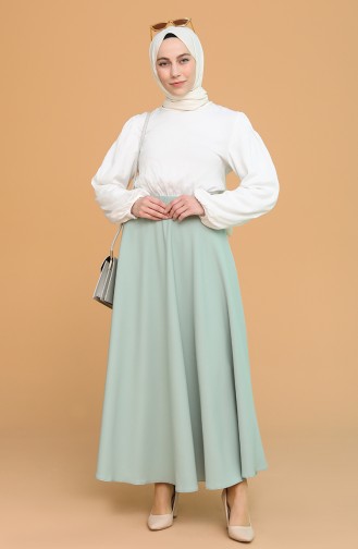 Mint Green Skirt 1020214ETK-05