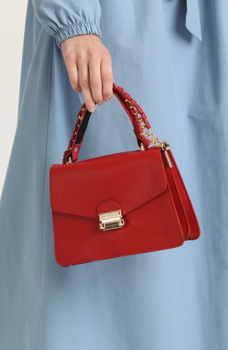 Red Shoulder Bag 02-13