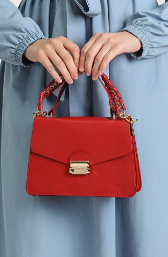 Red Shoulder Bag 02-13