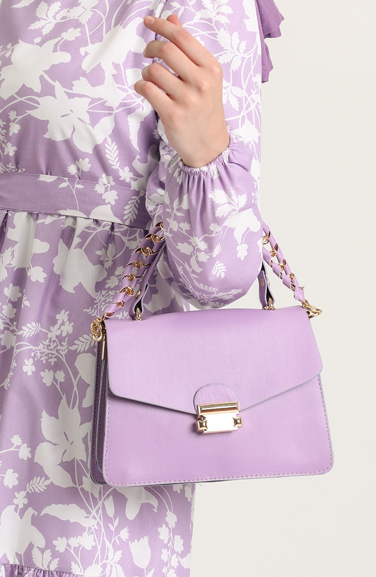 Sac a top main lila