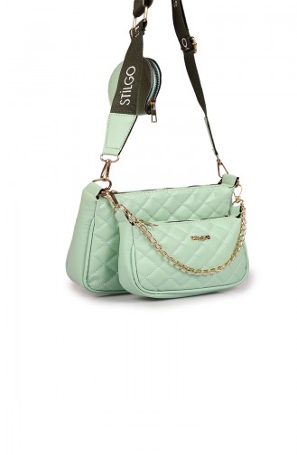 Sea Green Shoulder Bags 03-06