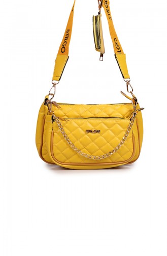 Sac D`épaule Jaune 03-09