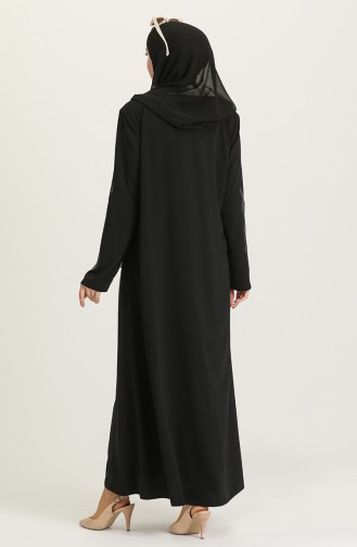 Abayas Noir 1581-04