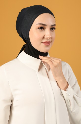 Yazlık Tülbent Kumaşı Bone 0604-01 Lacivert