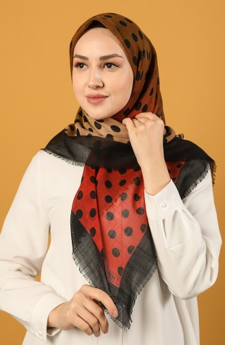 Brick Red Scarf 787-101