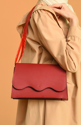 Sac D`épaule Rouge 0026-13