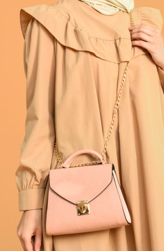Powder Pink Shoulder Bag 0027-05