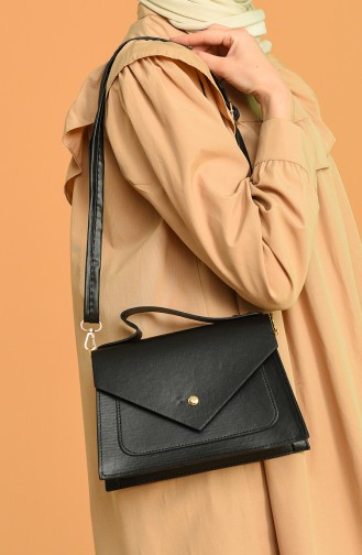 Black Shoulder Bag 0030-01